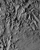 Mountain High Map # 106 africa east Photoshop base map land and sea floor relief