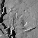 Mountain High Map # 211 caribbean west Photoshop base map land and sea floor relief