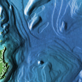 Mountain High Map # 307 philippines low contrast relief based on land and seafloor elevation