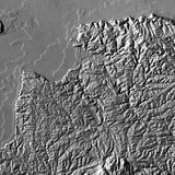 Mountain High Map # 519 england swest Photoshop base map land and sea floor relief