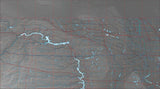 USA State Relief and Vector Map Package of North Dakota