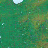 USA State Relief and Vector Map Package of Indiana - Photoshop JPEG and Illustrator EPS
