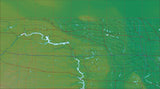 USA State Relief and Vector Map Package of North Dakota - Photoshop JPEG and Illustrator EPS