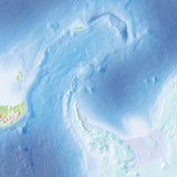 Mountain High Map # 611 antarctic 0 high contrast relief featuring land vegetation