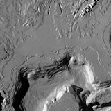 Mountain High Map # 205 central america Photoshop base map land and sea floor relief 