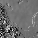 Mountain High Map # 516 england Photoshop base map land and sea floor relief 