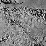 Mountain High Map # 504 iberia Photoshop base map land and sea floor relief 