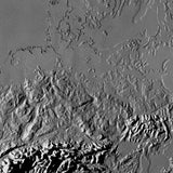 Mountain High Map # 503 mediterranean Photoshop base map land and sea floor relief 