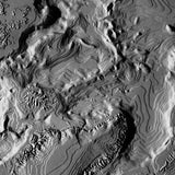 Mountain High Map # 608 arctic 180 Photoshop base map land and sea floor relief 