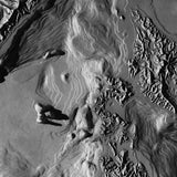 Mountain High Map # 306 japan Photoshop base map land and sea floor relief 