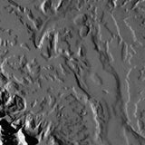 Mountain High Map # 204 usa Photoshop base map land and sea floor relief 