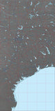 USA State Relief and Vector Map Package of Texas (East) - Photoshop JPEG and Illustrator EPS