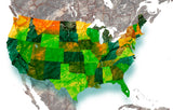 CoolMaps USA 250 Maps JPEG Graphics Collection - Photoshop JPEG